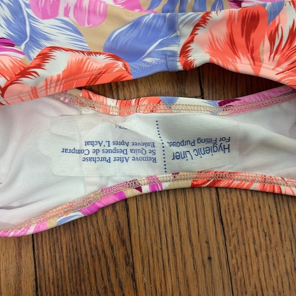 Salt + Cove Women's Juniors' Hot Hibiscus Printed High-Waist Bottoms NwT - Picture 5 of 7